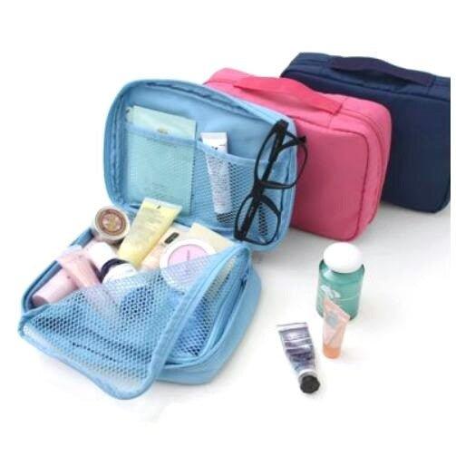 Korean Travel Makeup Bag For Women Cosmetic Storage Bag Portable