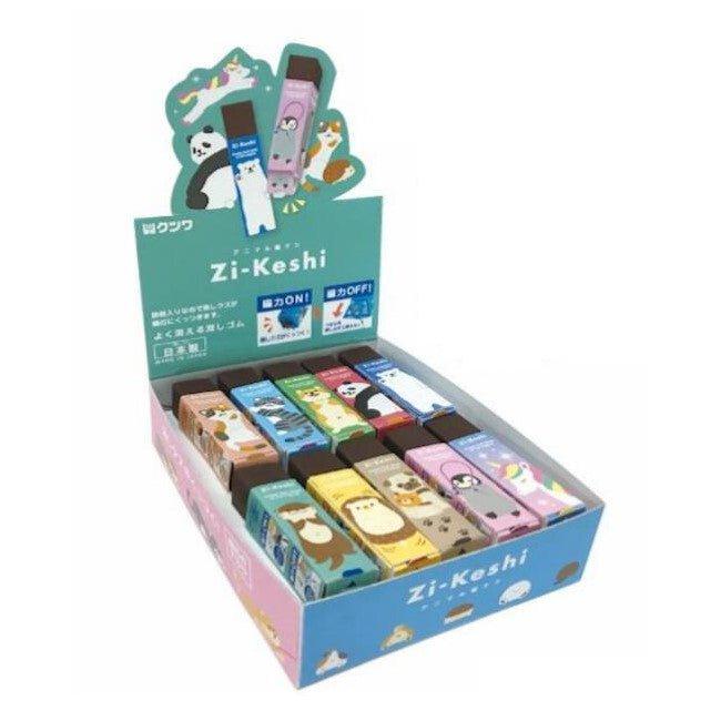 KUTSUWA RE040 Cute Animal Cat Dog Bear Hedgehog Unicorn Penguin Series Part 2 Magnetic Eraser Wipe - CHL-STORE