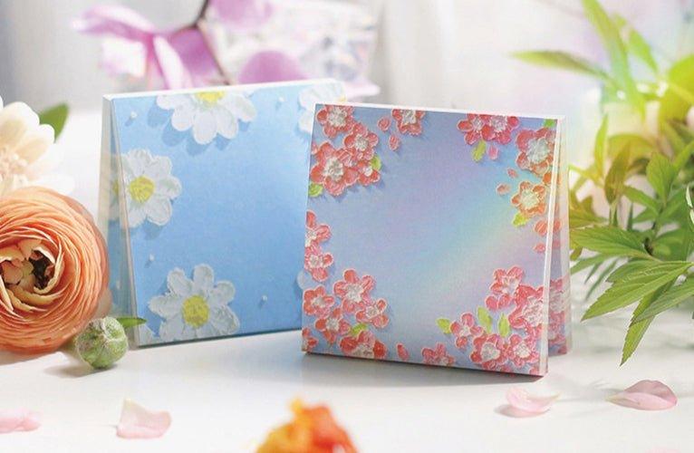 Letter Lover's Notebook Four Seasons Painting Series Spring Flowers Decorative Note Paper Note Paper NP-030026 - CHL-STORE