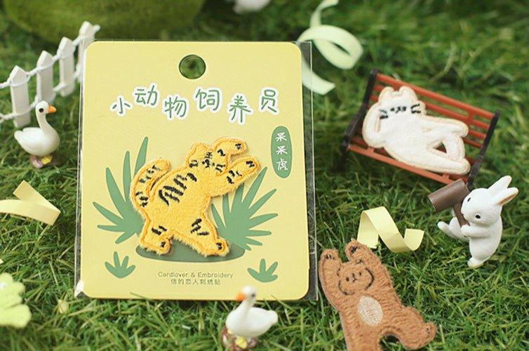 Letter Lovers Small Animals Breeder Collection Decorative Embroidery Stickers NP-000063 - CHL-STORE