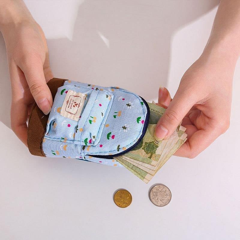 Little fresh pastoral flower mini bag modeling coin purse cute fashion key bag small backpack storage bag TO-010015 - CHL-STORE