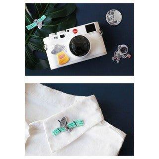 Lovers of Letters Vast Universe Series Embroidery Stickers Satellite UFO Decorative Sticker Patch Sticker NP-H7TAY-935 - CHL-STORE