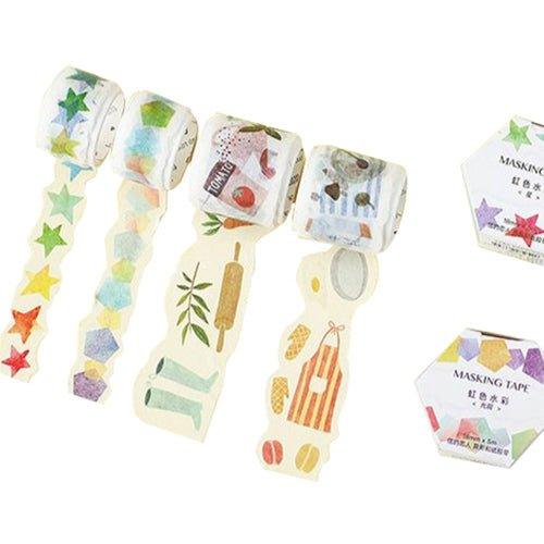 Rainbow Watercolor Washi Tape for Crafts and Scrapbooking – CHL-STORE