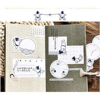 Momo Funny hand-painted lines Writable sticker pack Improper series NP-HTEQF-002 - CHL-STORE