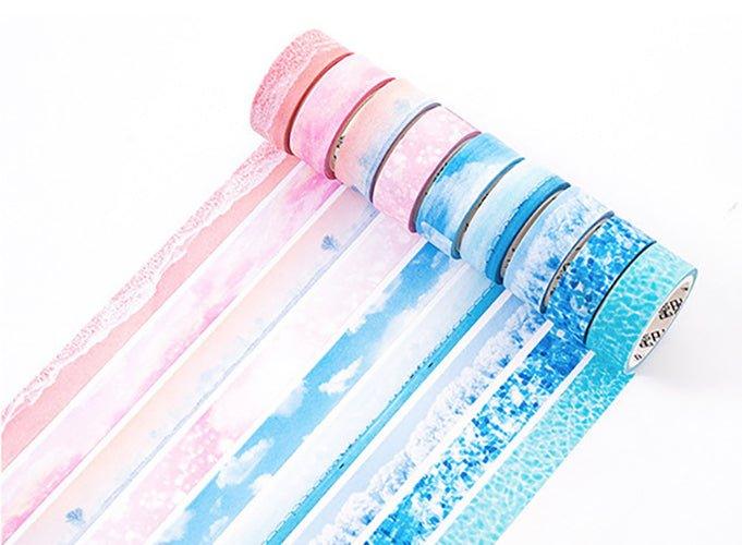 Momo Light and Shadow Monologue Series Seasonal Landscape Washi Paper Tape Decorative Paper Tape NP-000069 - CHL-STORE