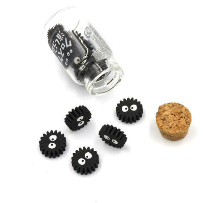 MOVIC 1221-13 My Neighbor Totoro Series Small Black Charcoal Canned Eraser Healing Eraser Modeling Eraser - CHL-STORE