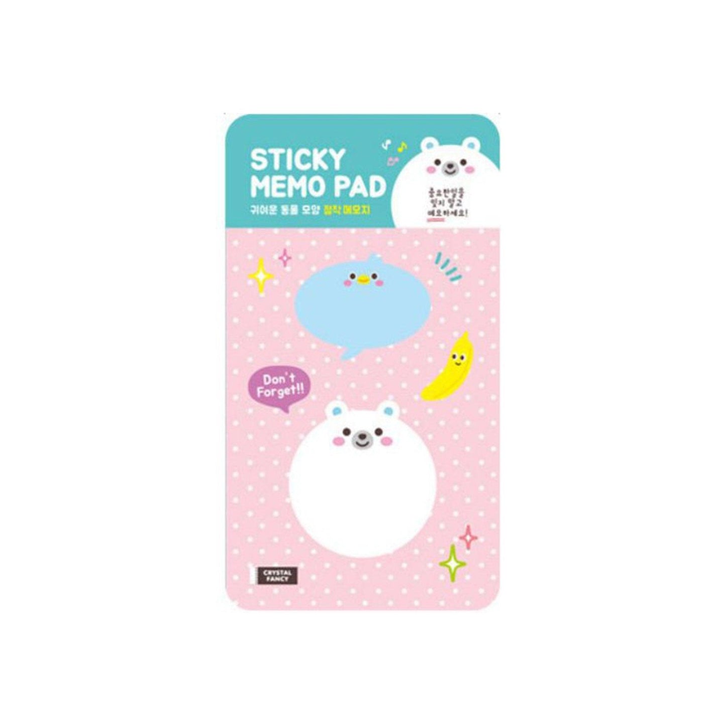 Original Cartoon Chubby Candy-colored Little Animals Sticky Notes Random Shippment NP-H7TGW-004 - CHL-STORE