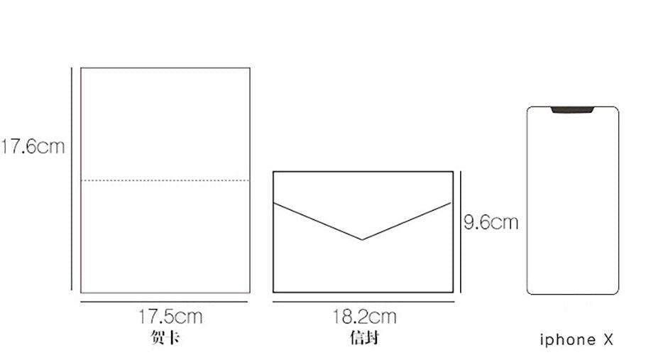 Original Embossed Bronzing Rose Bookmark Greeting Card NP-030031 - CHL-STORE