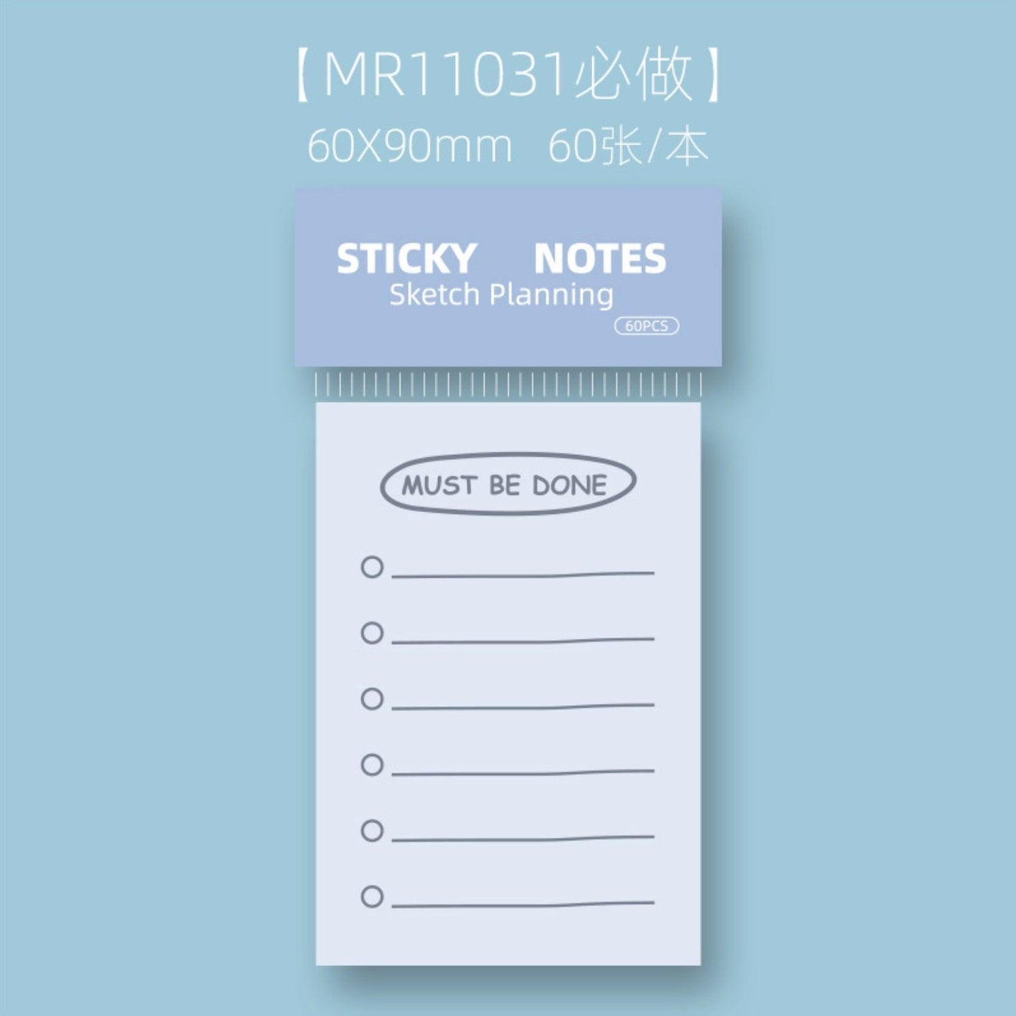 Original notes cute note pad creative n times stickers note paper NP-000112 - CHL-STORE