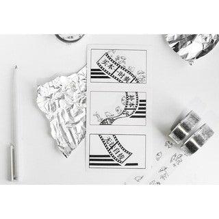 Paper dyeing original PET tape life aesthetics transparent DIY decorative stickers NP-H7TGI-040 - CHL-STORE