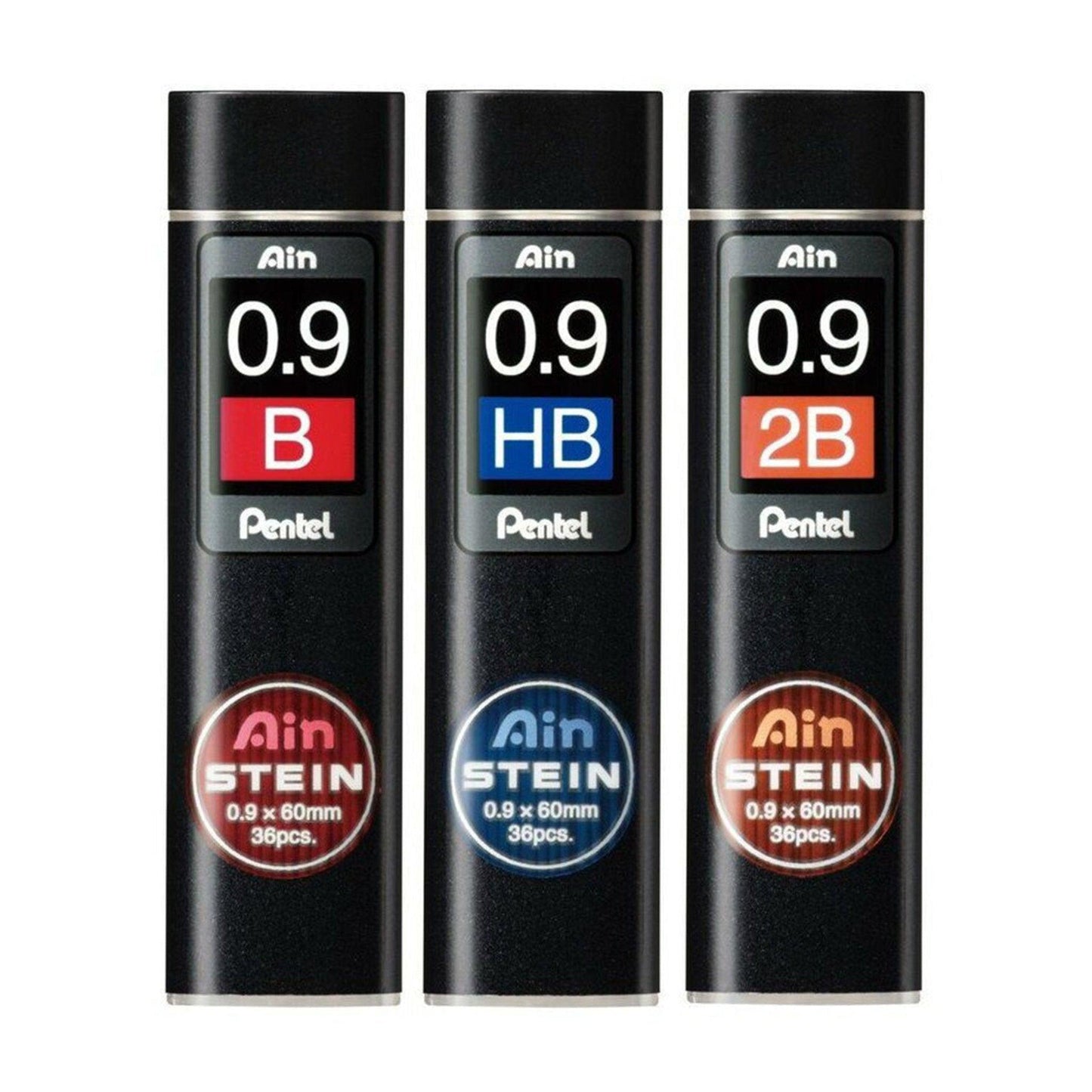 PENTEL C279 Ain STEIN Automatic Pencil Lead Mechanical Pencil Lead 0.9mm 36pcs 2B?—HB - CHL-STORE