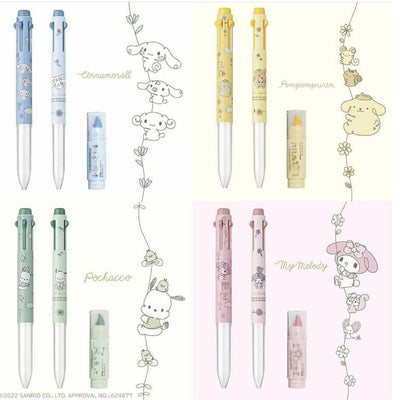 Pentel x Sanrio i+ Sanrio three-color pen Five-color pen i+ multi-color pen XBGH3SR XBGH5SR - CHL-STORE