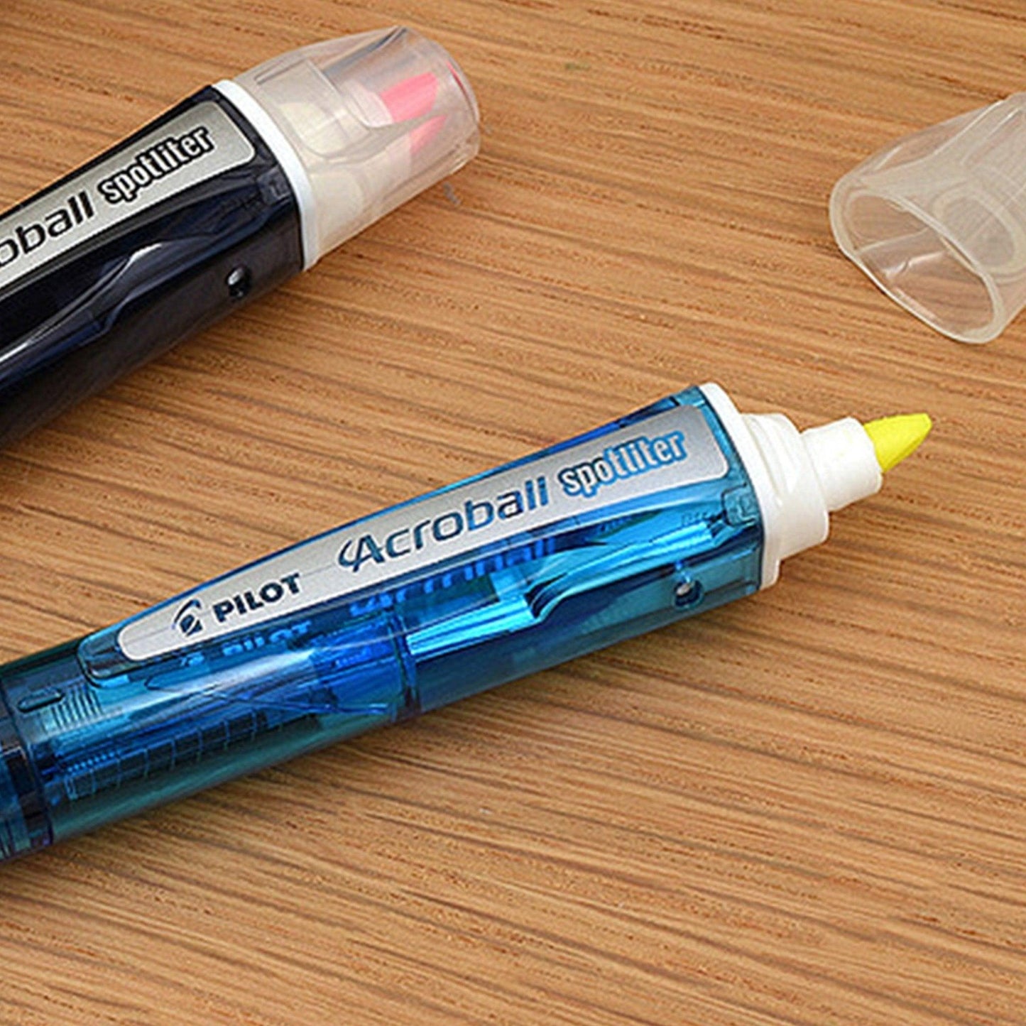 Pilot BKAS-60F Acroball 3-color ballpoint pen + yellow highlighter function multi-function pen - CHL-STORE