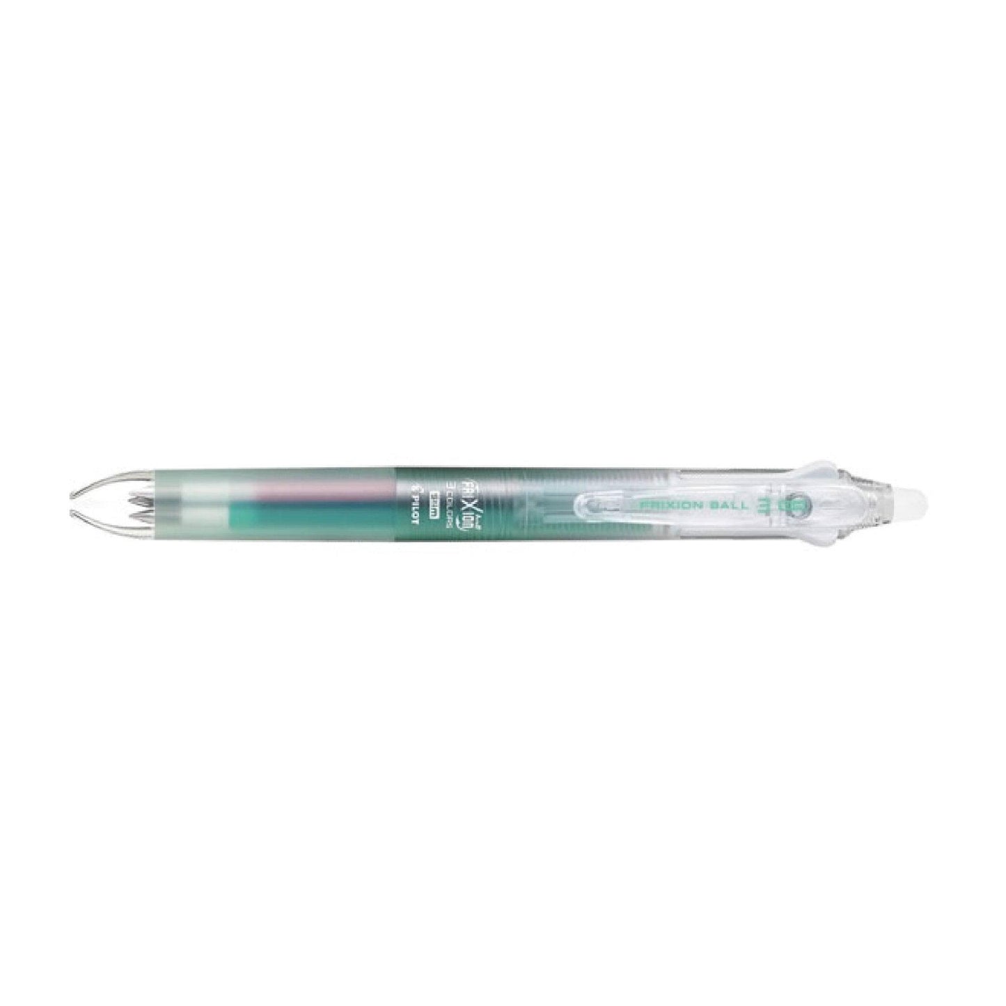 PILOT FRIXION BALL3 SLIM Transparent Pen Case 0.38mm Tri-color Button Magic Erase Pen - CHL-STORE