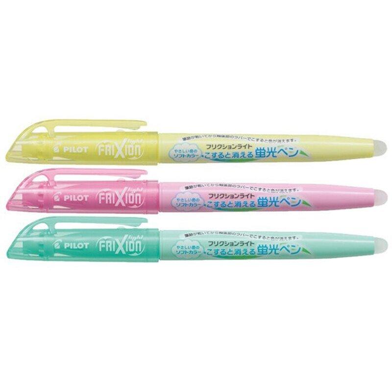 PILOT Frixion Light Soft Highlighter 3pcs Erase Pen Erasable Pen SFL30SL3CS magic eraser pen - CHL-STORE