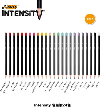 (Pre-Order) BIC Intensity Colored pencils ITS-WDCCPPK24 - CHL-STORE