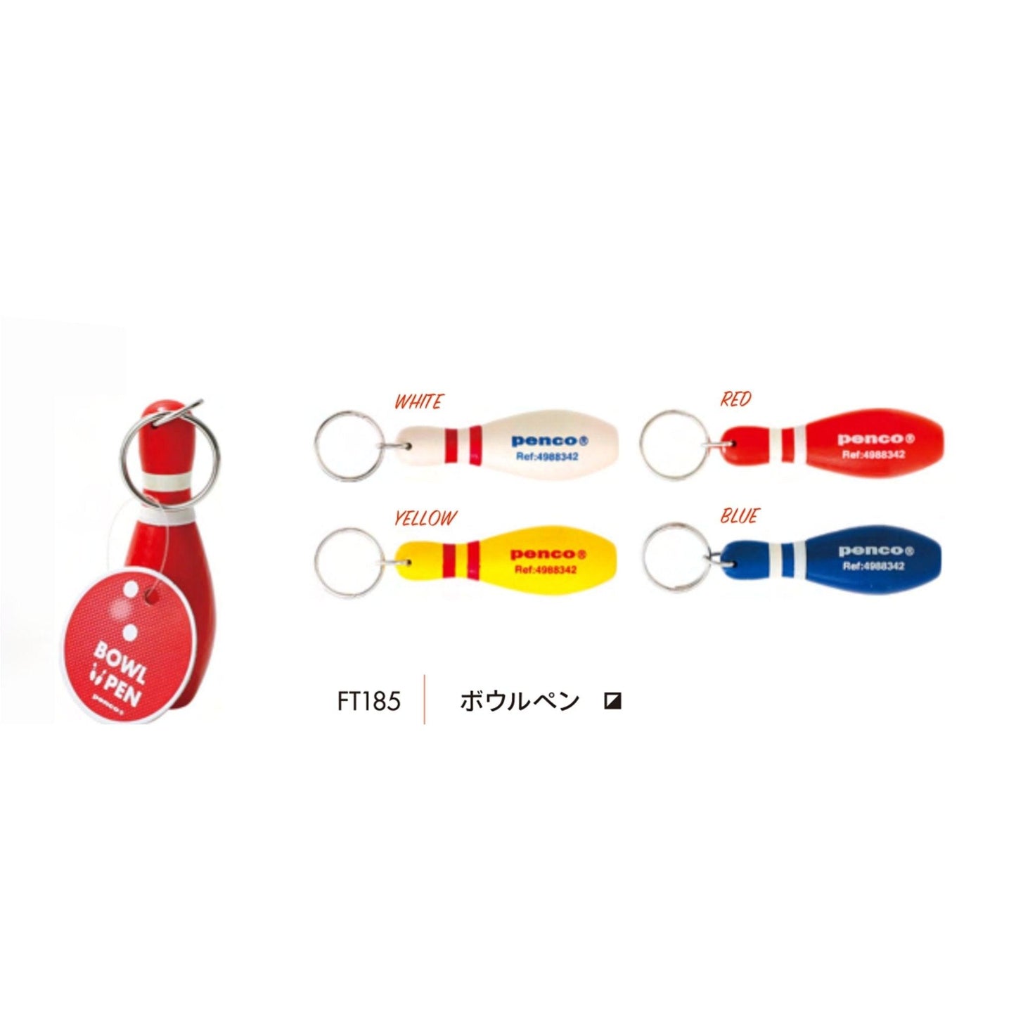 (Pre-Order) HIGHTIDE PENCO BOWL POINT PEN BLACK OIL PEN FT185 - CHL-STORE