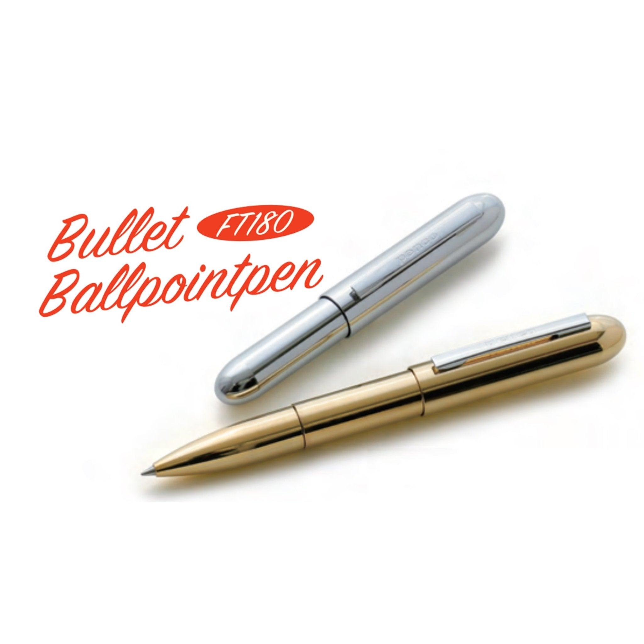 Bullet Ballpoint Pen - Metal (PENCO) Black