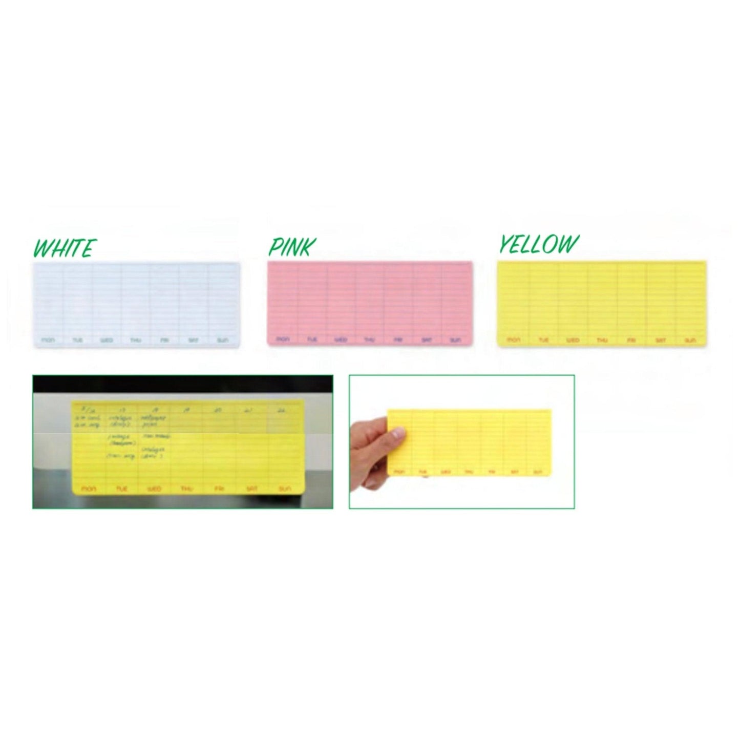 (Pre-Order) HIGHTIDE PENCO Sticky MEMO Pad Weekly To do list CN170 - CHL-STORE