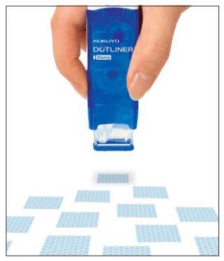 (Pre-Order) KOKUYO DOTLINER STAMP Tape glue GLUE TA-DM460-08 TA-D460-08 - CHL-STORE