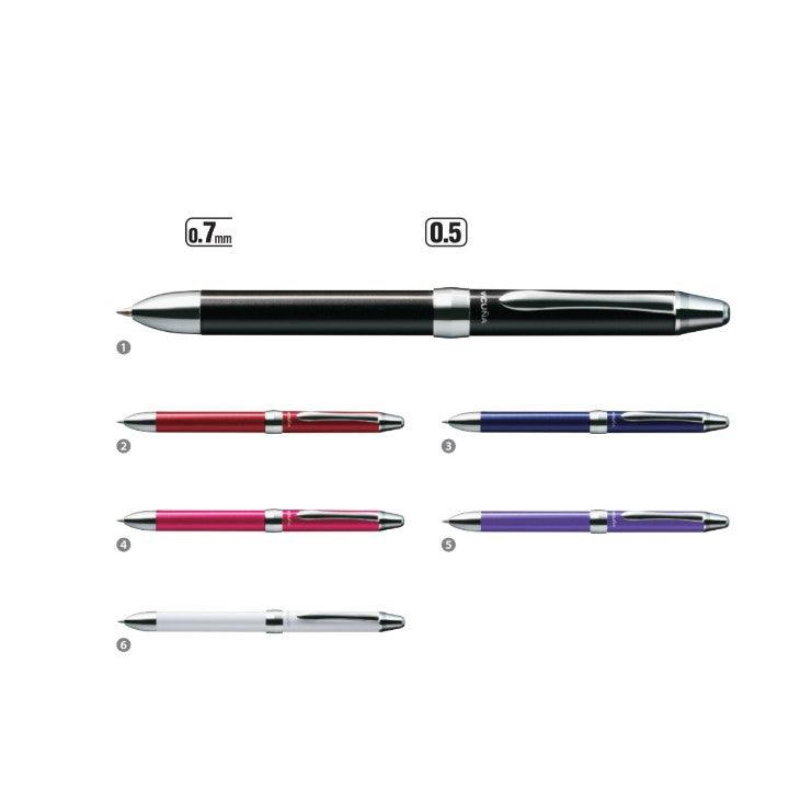 (Pre-Order) PENTEL Vicuna EX1 series multi-functional pen 2 colors ball pen+shaper pensil 0.7mm BXW1375 - CHL-STORE