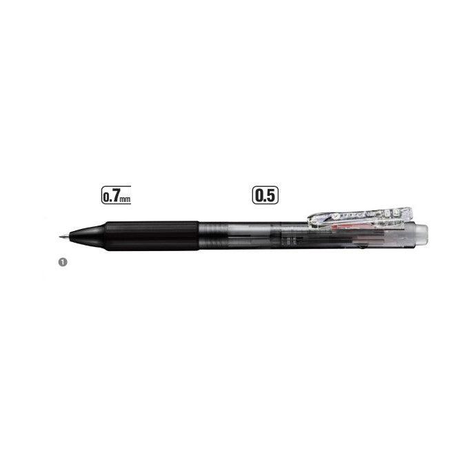 (Pre-Order) PENTEL Vicuna Feel Multifunction Pen 2-color ballpoint pen + mechanical pencil 0.7mm 0.5mm BXWB375A - CHL-STORE