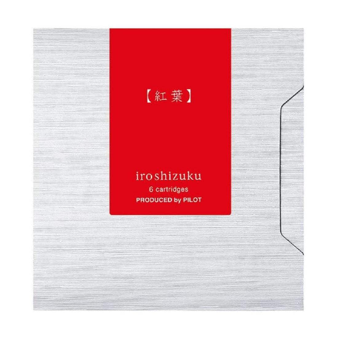 (Pre-Order) PILOT Color Shizuku Cartridge Ink Pack of 6 IRF-6S - CHL-STORE