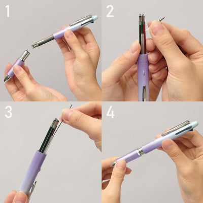 (Pre-Order) PILOT Dr.Grip 4+1 0.3mm BKHDF1SMF3 BVRF-8MF HERFNS-10 - CHL-STORE