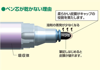 (Pre-Order) SHACHIHATA Artline 2mm 5mm Junshin Whiteboard Marker Angle Core K-529 K-529P KR-NDW - CHL-STORE