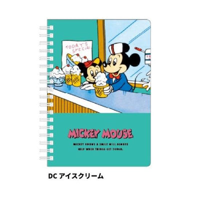 (Pre-Order) Sun-Star W Ring Notebook B6 Retro Friends S26395 - CHL-STORE