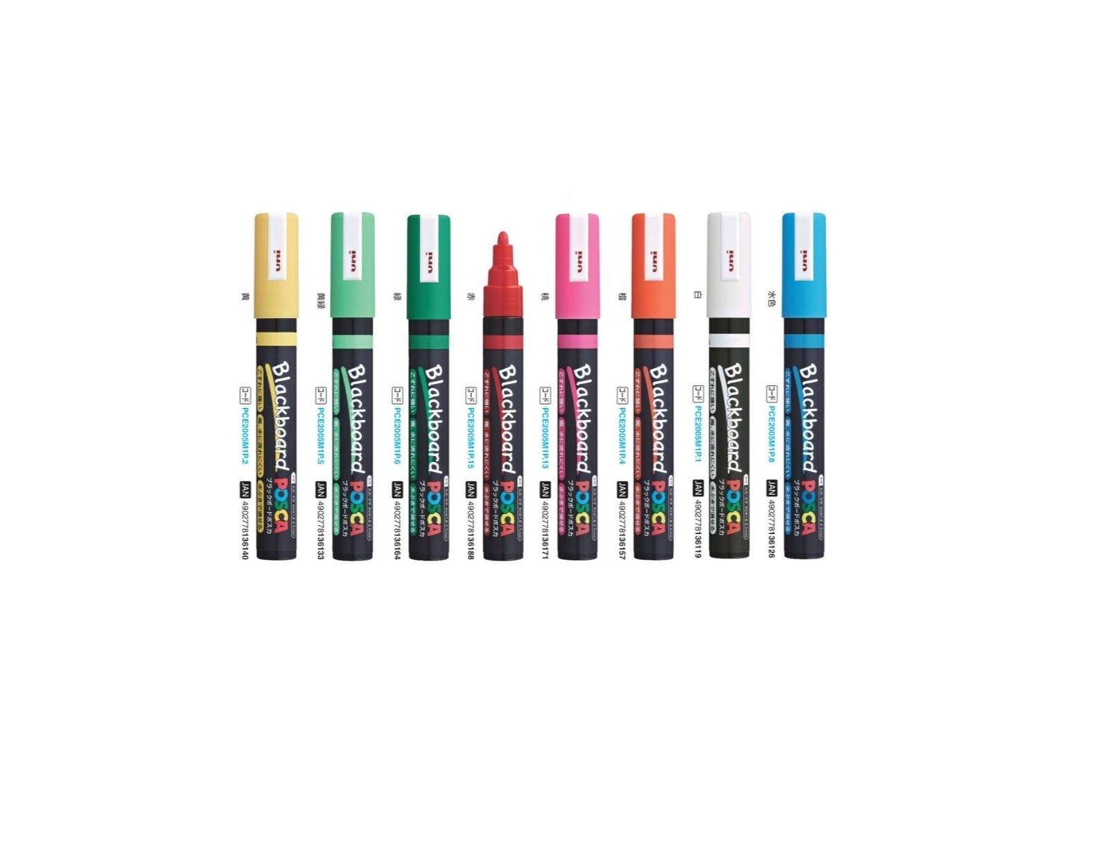 UNI POSCA Blackboard Paint Markers - Write & Erase Easily with Water -  Pre-Order Now – CHL-STORE