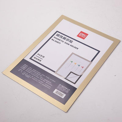 Punch-free A4 Display Sticker Magnetic Display Frame Magnetic Photo Frame Magnetic File Advertising Wall Creative Photo Frame Poster Frame - CHL-STORE