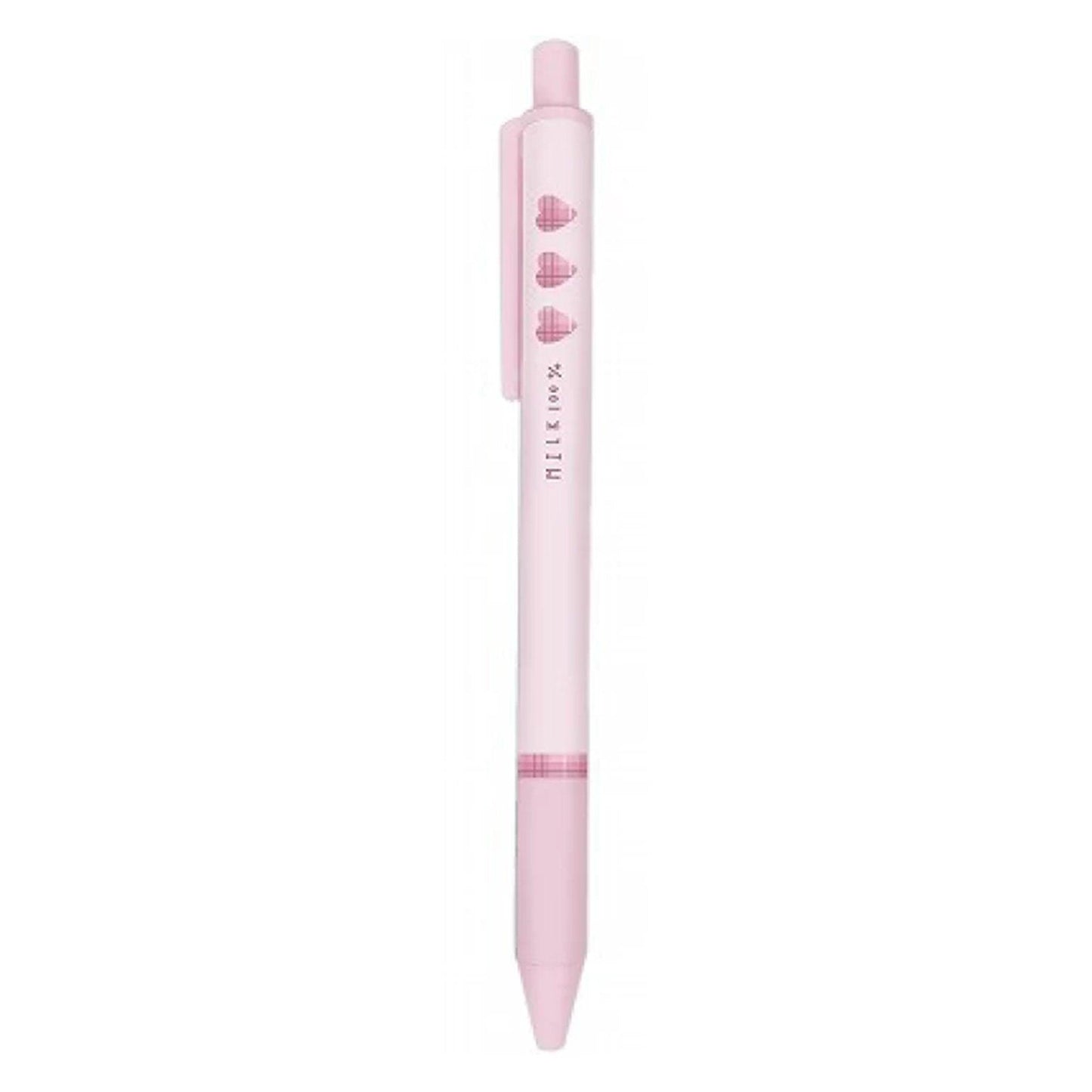 Q-LIA Heart Pattern 0.5MM Gel Pen Ball Pen Black Ink Blue Ink Pink Ink Red Ink - CHL-STORE