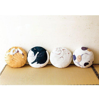 Round Cute Cat Pillow Cat Cushion Cushion Office Cushion Plush Cushion NP-H0TQI-905 - CHL-STORE