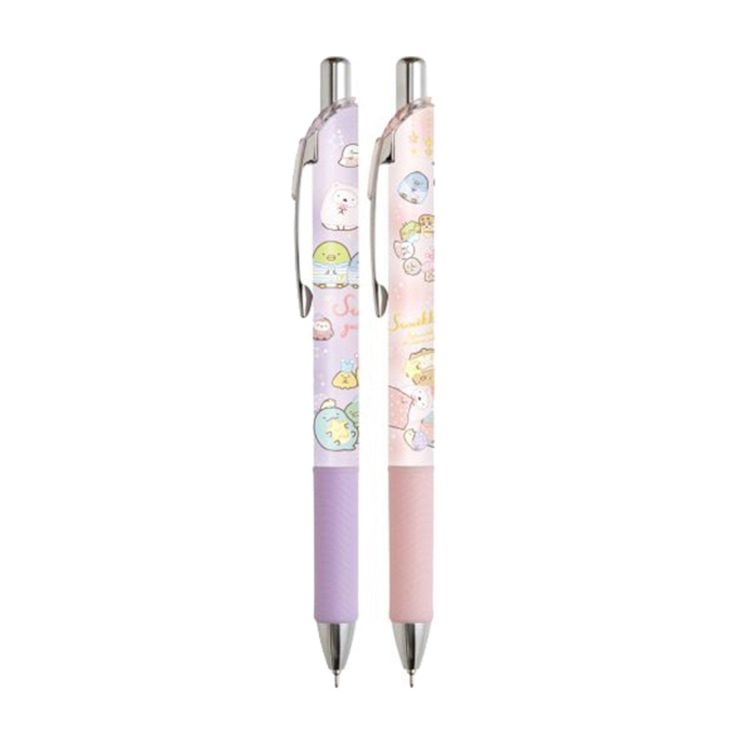 SAN-X Sumikko Gurashi ENERGEL 0.5MM Gel Pen Ball Pen Purple PP47001 Black Ink - CHL-STORE
