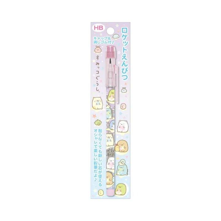 SAN-X Sumikko Gurashi HB pencil Blue Pink non sharpening pencil - CHL-STORE