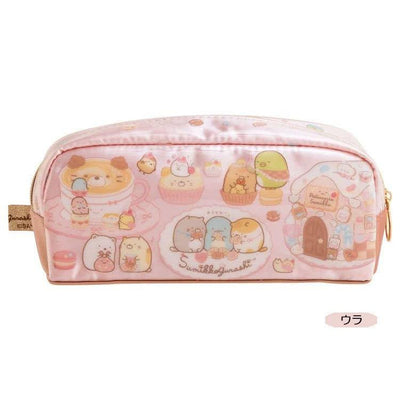 SAN-X Sumikko Gurashi Large Capacity Pencil Case Pencil box Pink Pencil bag PT05101 - CHL-STORE