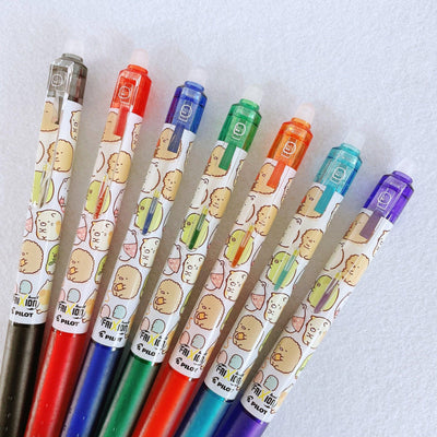 SAN-X x PILOT PP2540 FRIXION corner creature 0.5MM wiper 8 color optional - CHL-STORE