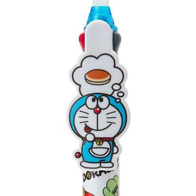 SANRIO 0.38mm 3-Color Eraser Pen Pom Pom Purin Doraemon Kitty Snoopy Cinnamoroll - CHL-STORE
