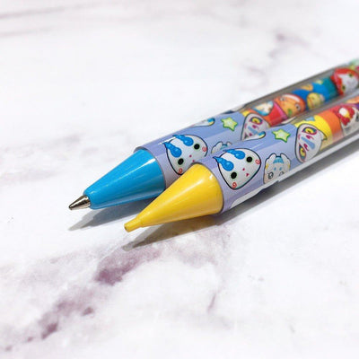 SHOWA NOTE Yo-kai Watch Automatic Pencil 0.5mm Black Ink Ballpoint Pen Mechanical pencil Anime Cartoon - CHL-STORE