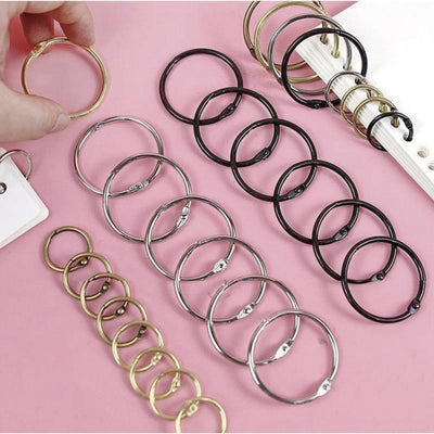 Single ring A6 A5 universal metal loose-leaf storage ring NP-070016 - CHL-STORE