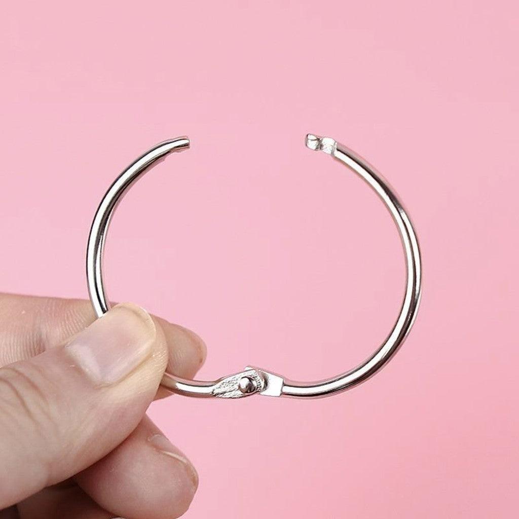 Single ring A6 A5 universal metal loose-leaf storage ring NP-070016 - CHL-STORE