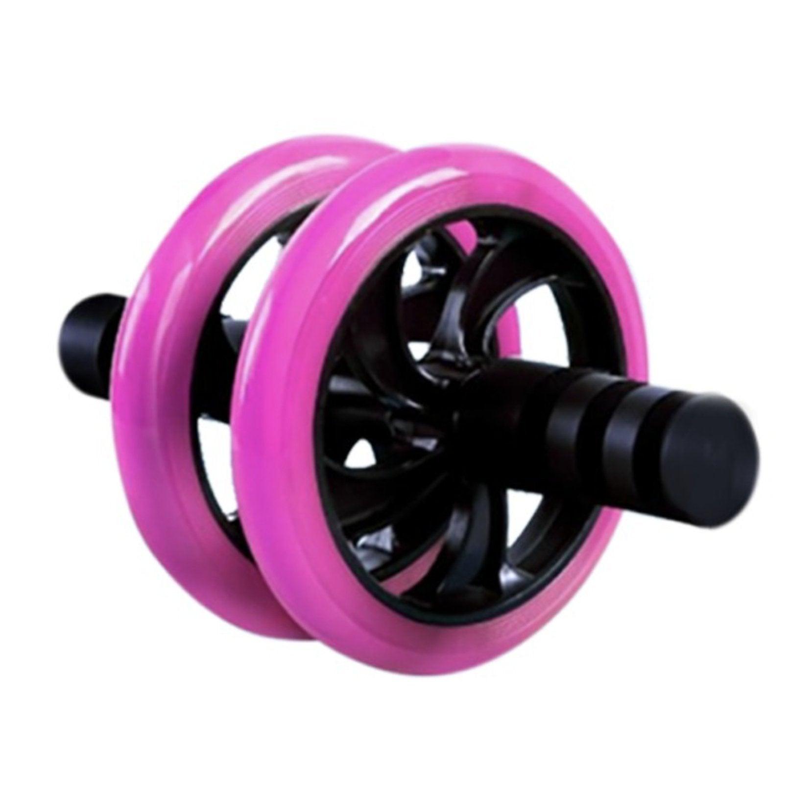 Quiet Wheel Abs Roller - Pink Fitness Equipment for Core Workout – CHL-STORE