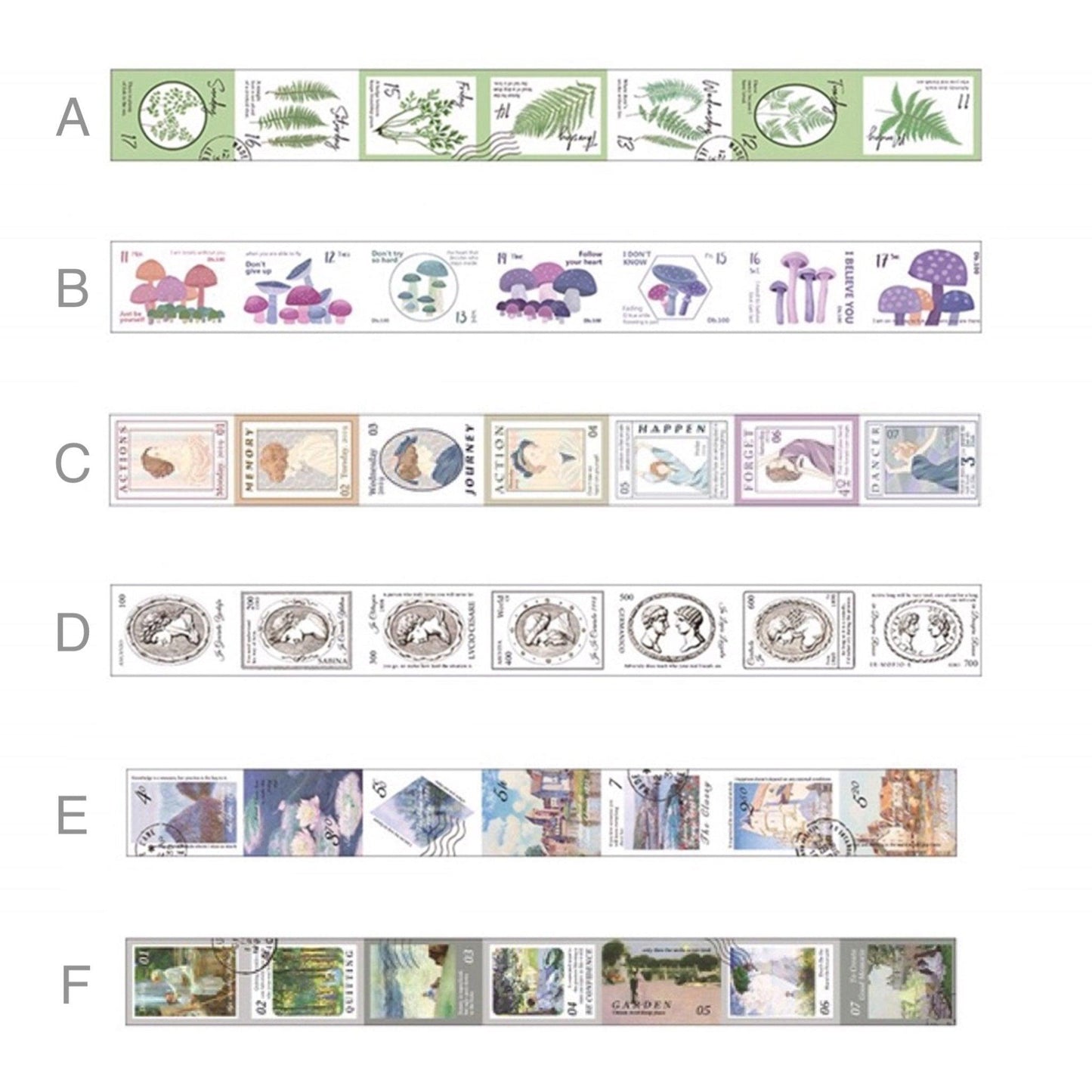 Stamp Type Washi Tape Reprint Times Impression Gallery NP-H7TAY-0357 - CHL-STORE