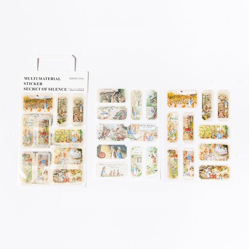 Strangerland PET Stickers Silence as a Mystery Series Retro Styling Stickers Decoration NP-000117 - CHL-STORE