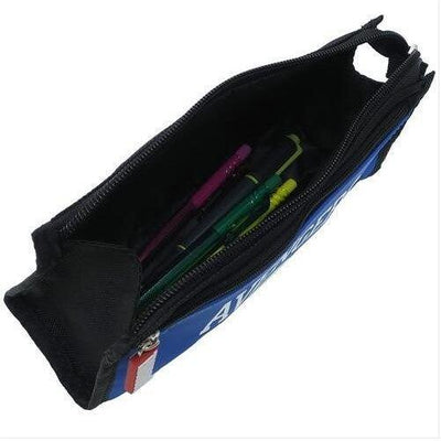 Sun-Star S1416740 MARVEL Triangle Pencil Case Pencil Bag Blue - CHL-STORE