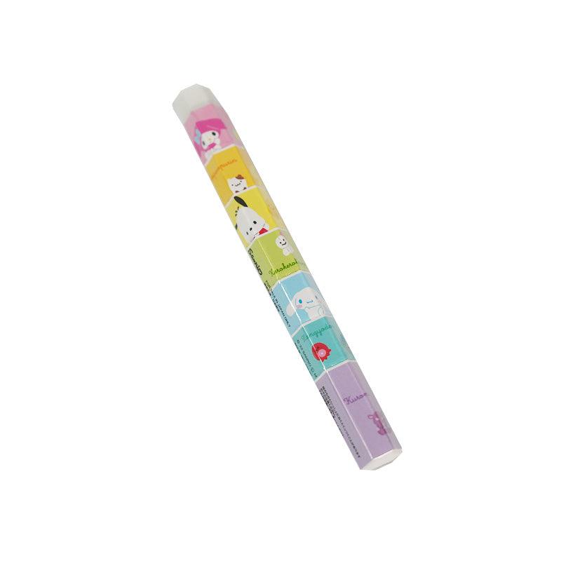 T'S FACTORY x SANRIO HEXAGONAL ERASER FAMILY COLOR - CHL-STORE