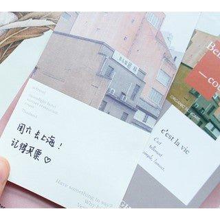 Twilight City, Sulu's Journey, City Scenery Note Paper, Background Material DIY Primer Paper NP-H7TIY-303 - CHL-STORE