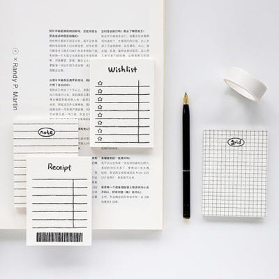 Twilight Simple Line Series MINI Notepad Note Paper - CHL-STORE