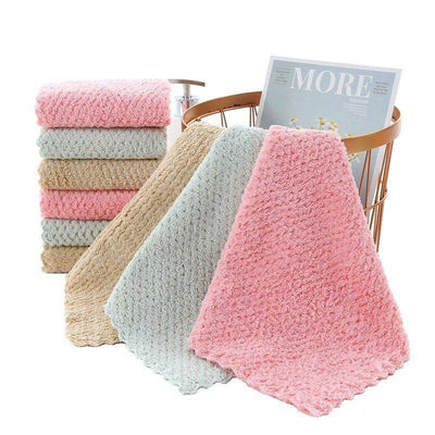 Two-color absorbent rag, decontamination and oil removal 25X25cm random shipment LI-000008 - CHL-STORE